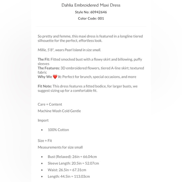 Free People Dahlia Embroidered Maxi Dress - Picture 6 of 6